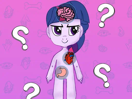 My Little Pony Learning The Body Game