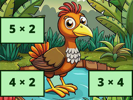 Multiplikasyon: Bird Image Uncover Game