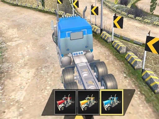 Road Train Truck Driving Game larawan ng takip