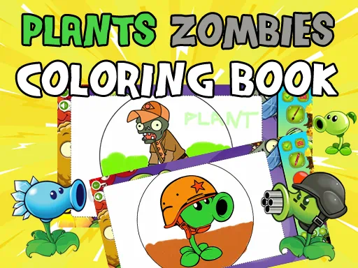 Larong Pangkulay ng Plants Vs Zombies