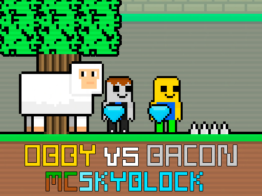 Larong Obby Vs Bacon Mcskyblock