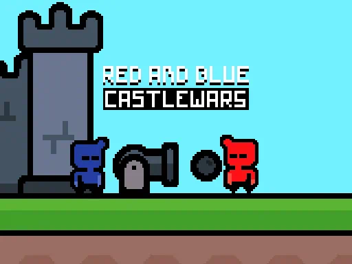 Pula At Asul na Castlewars Game larawan ng takip