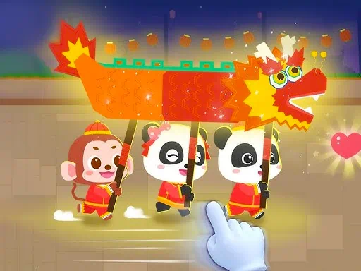 Little Panda Chinese Festival Crafts Game