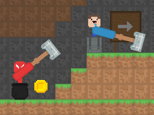 Hammer Climb Miniscrafter Game