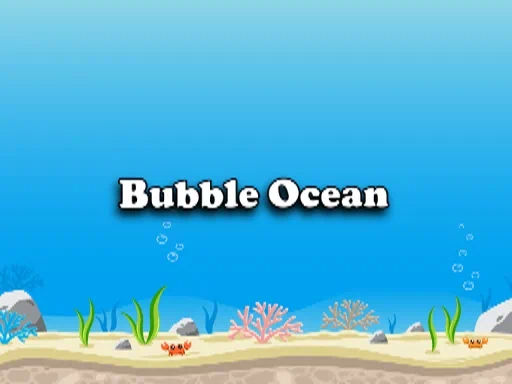 Larong Bubble Ocean larawan ng takip