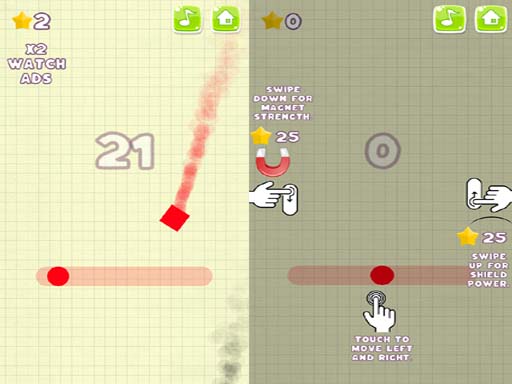 Space Fall Game