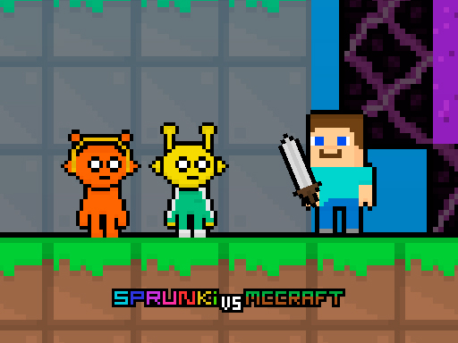 Larong Sprunki vs Mccraft