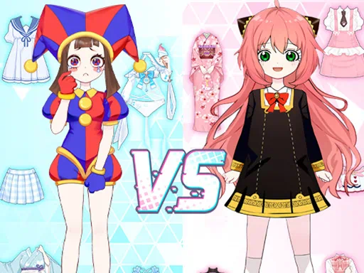 Nagniningning na Anime Star Dress Up Game