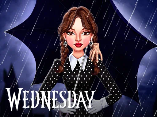 Celebrity Wednesday Addams Style Game