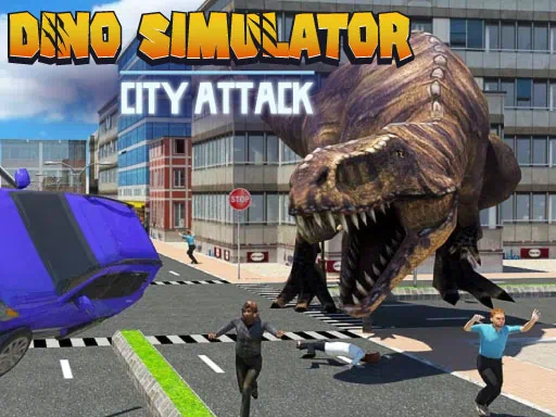 Dino Simulator City Attack Game larawan ng takip