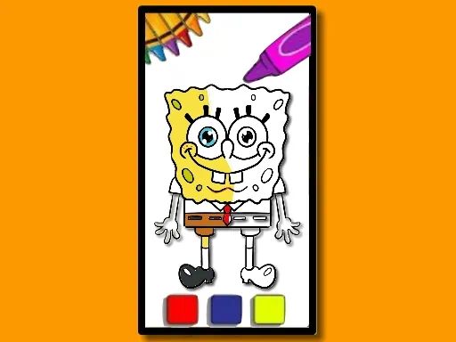 Spongebob Coloring Adventure Game