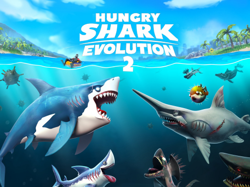 Larong Hungry Shark Evolution 2