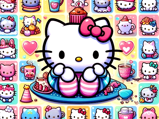 Cute Kitty Memory Challenge Game