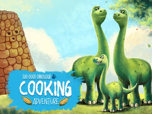 Ang Magandang Dinosaur Cooking Adventure Game