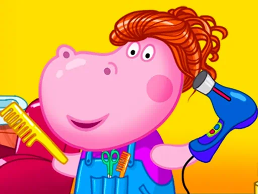 Laro ng Hippo Hair Salon