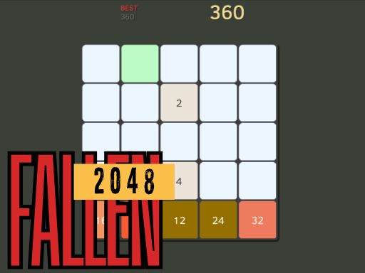 Fallen 2048 Game
