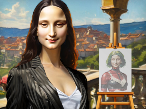 Mona Lisa Fashion Experiments Game