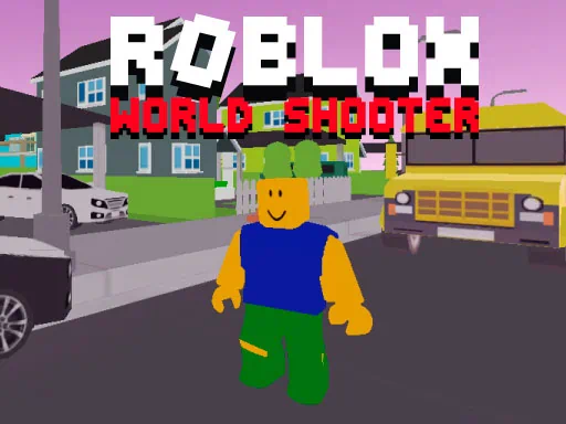 Roblox World Shooter Game cover image