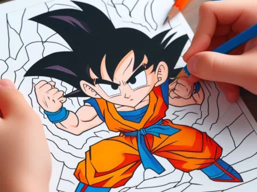 Laro ng Anime Coloring Book