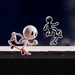 Black And White Stickman Game